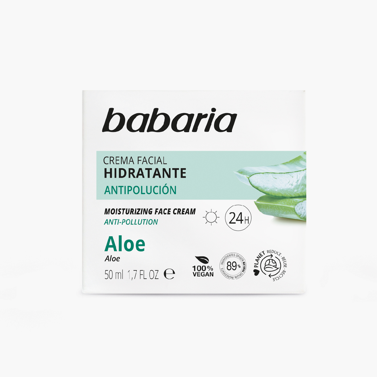 Crema Facial Hidratante Aloe