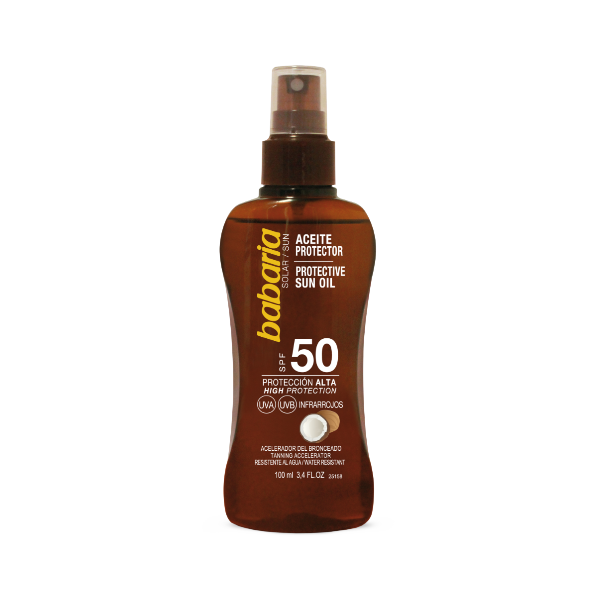 Huile Bronzante SPF50