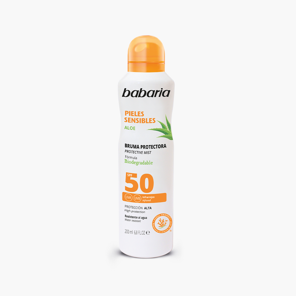 Sensitive Skin Sunscreen Mist SPF50