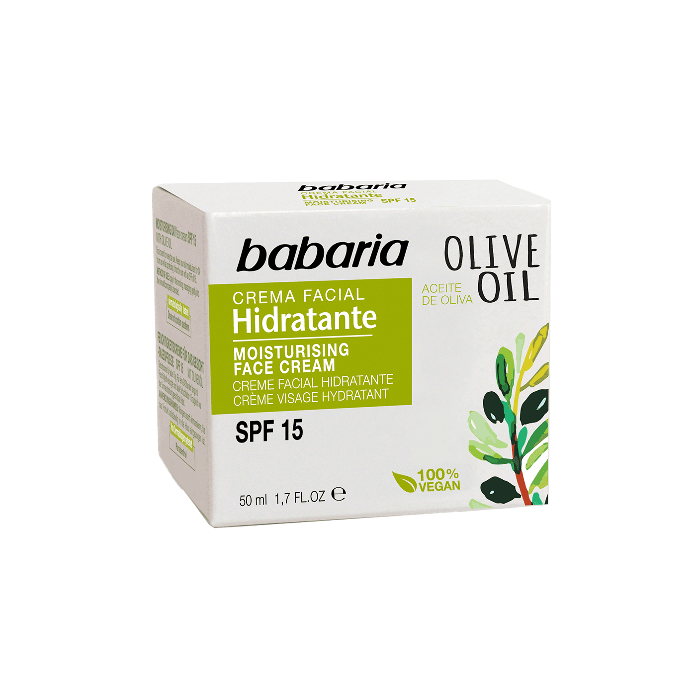 Crème Visage Hydratante Olive