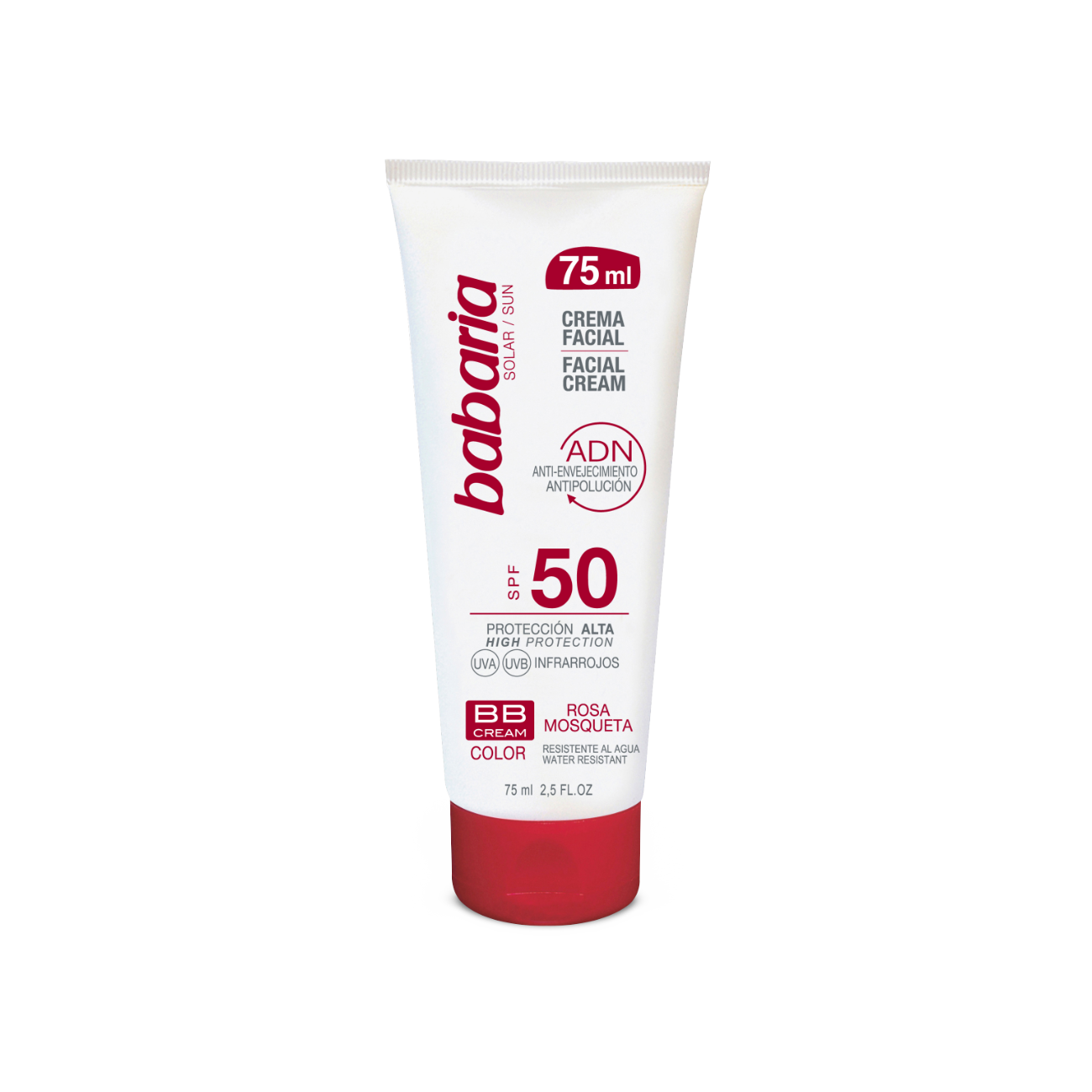 Crème Solaire Visage BB Cream SPF50