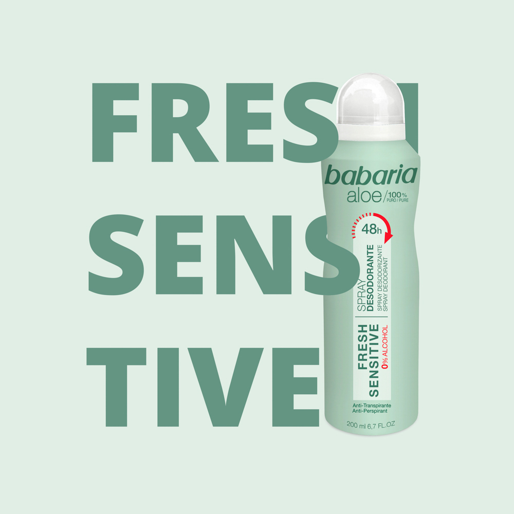 Desodorante Spray Fresh Sensitive