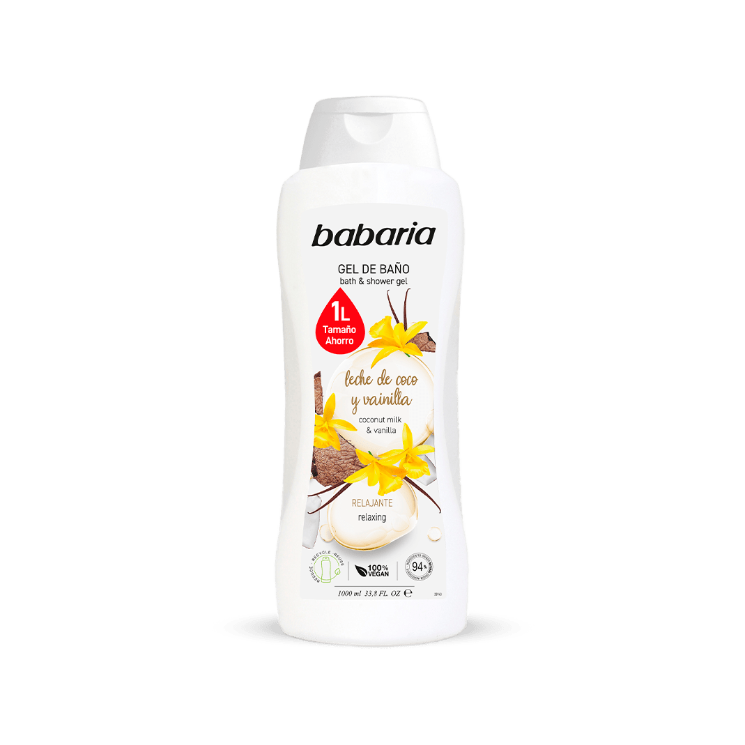 Gel de Banho Coco e Baunilha