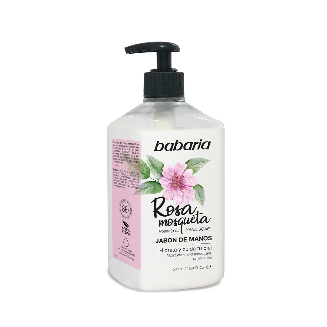 hand soap rosehip oil babaria