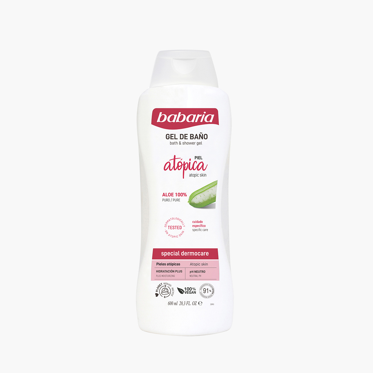 Propiedades y beneficios gel de ducha para pieles atópicas