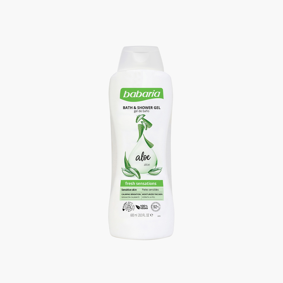 Babaria - Gel de manos hidroalcohólico - Aloe y Jojoba - 50ml