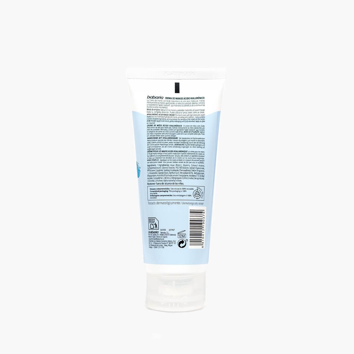 Hyaluronic Acid Hand Cream