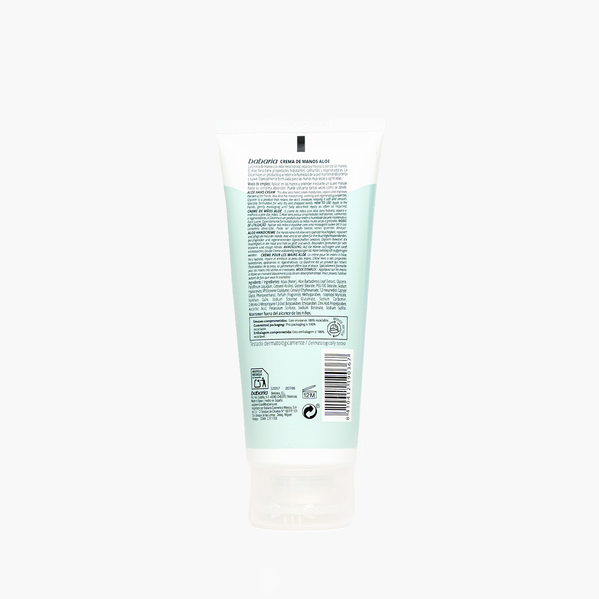 Aloe Vera Hand Cream