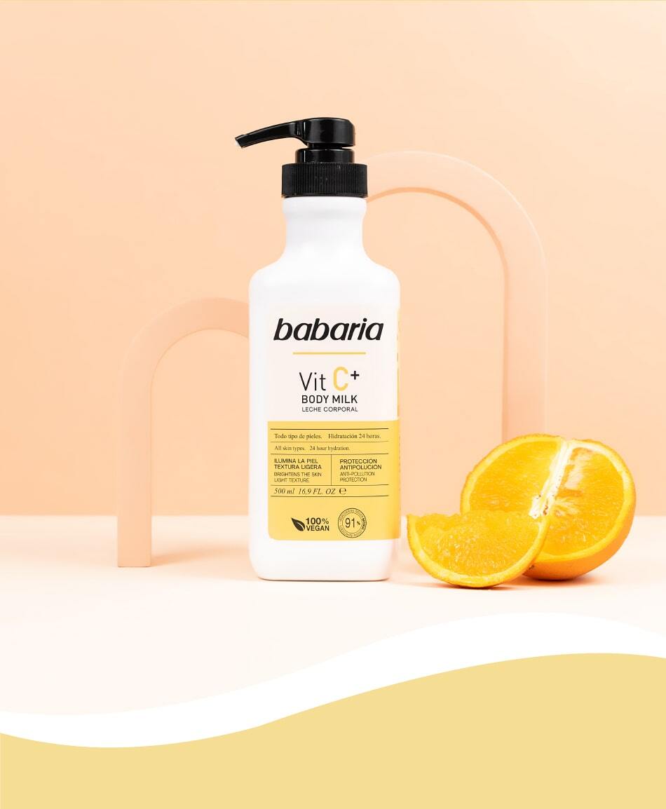 body milk vitamina C