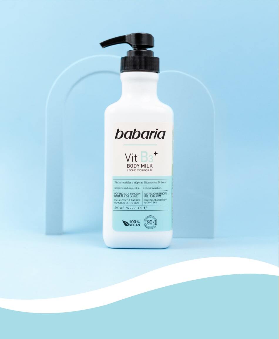 body milk vitamina B3