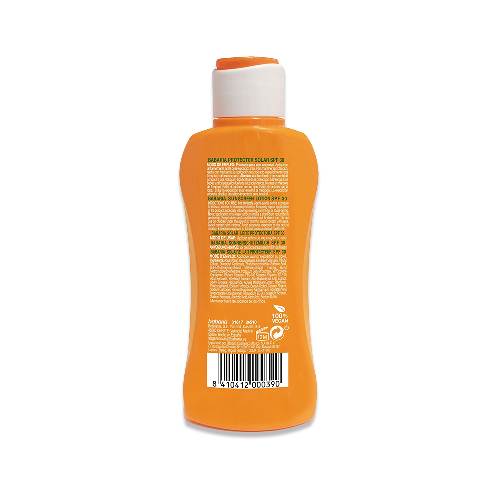 Leche Protectora Solar SPF30