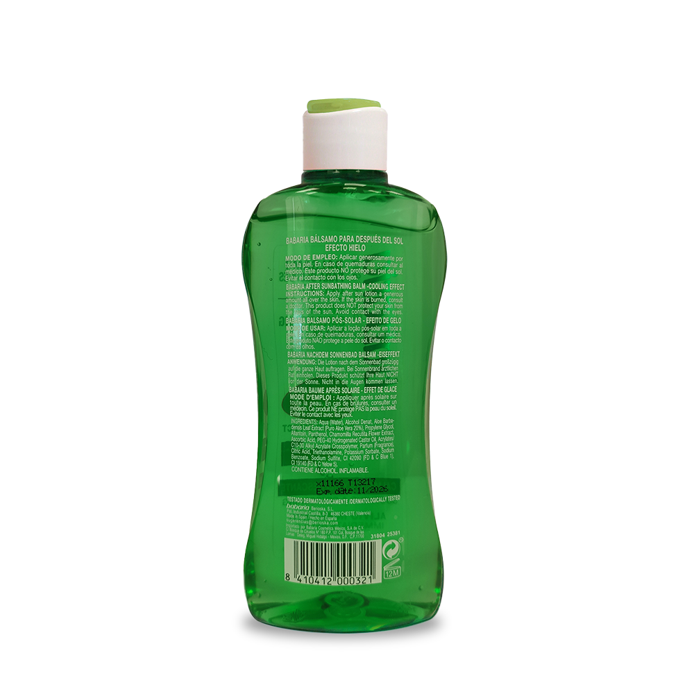 Blsamo After Sun Bathing Efecto Hielo | Babaria