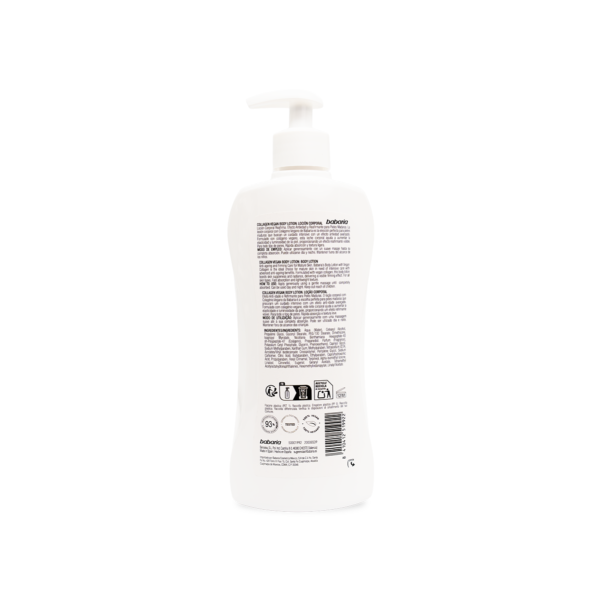 Body Milk Colágeno Vegano