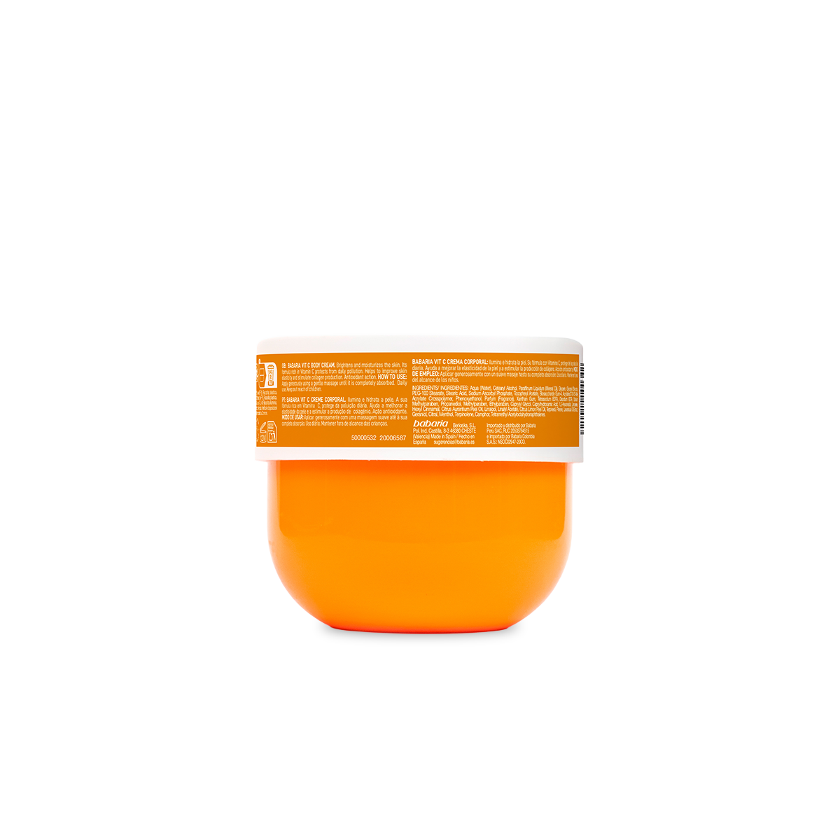 Body Cream Vitamin C