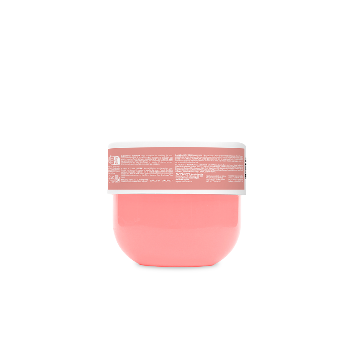 Body Cream Vitamin E