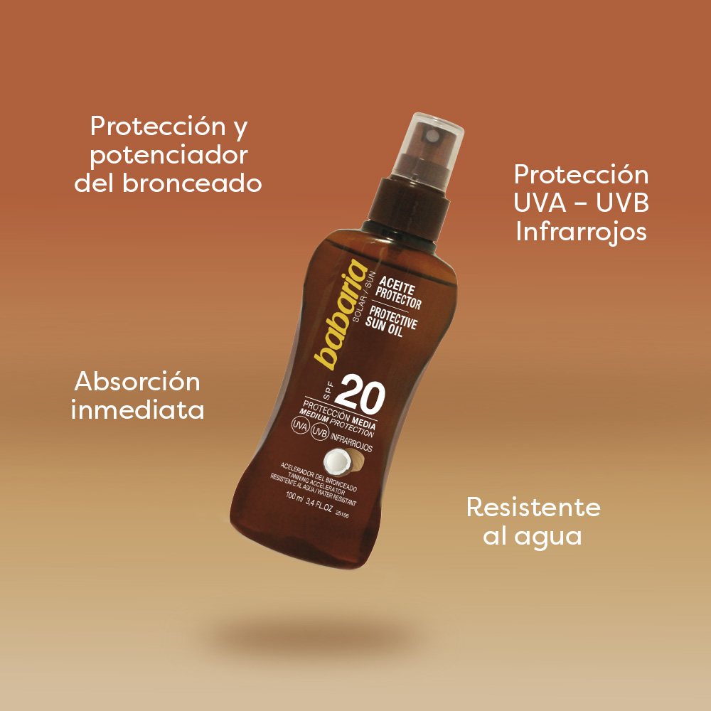 Aceite Protector Coco SPF20