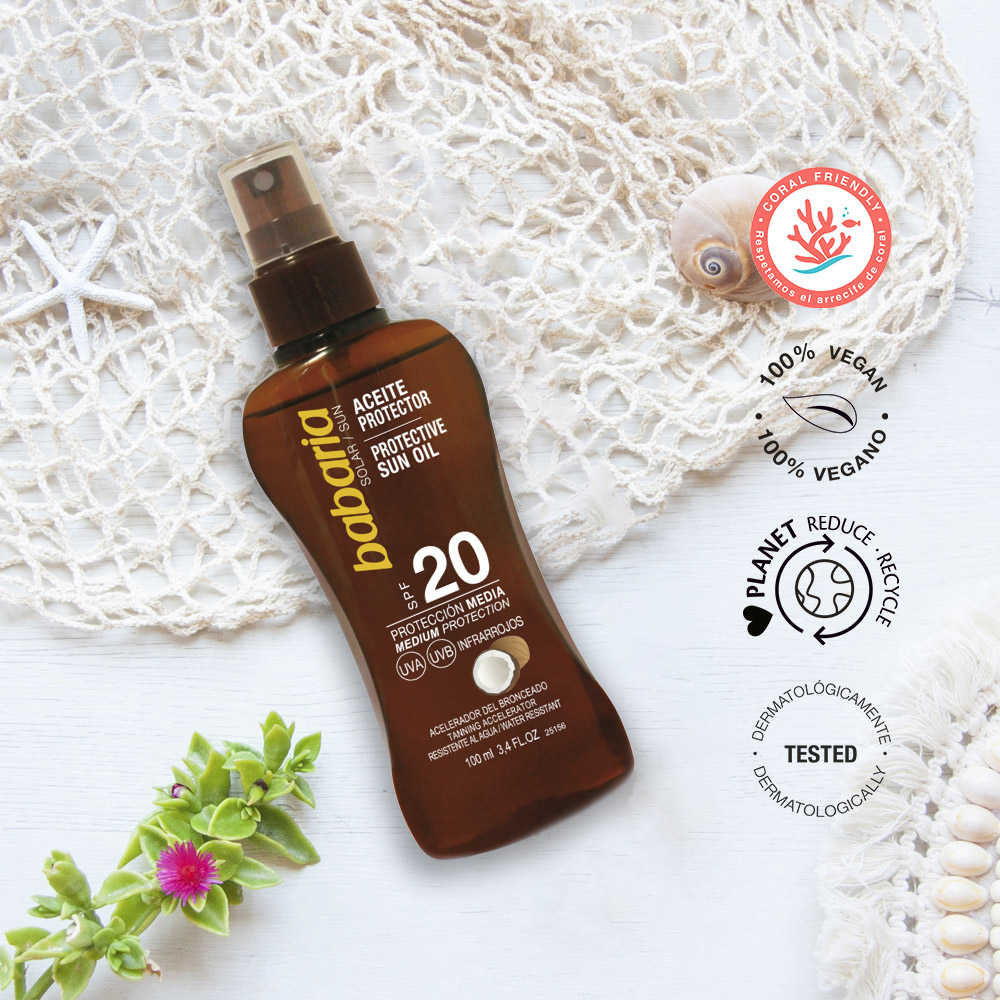 Aceite Protector Coco SPF20