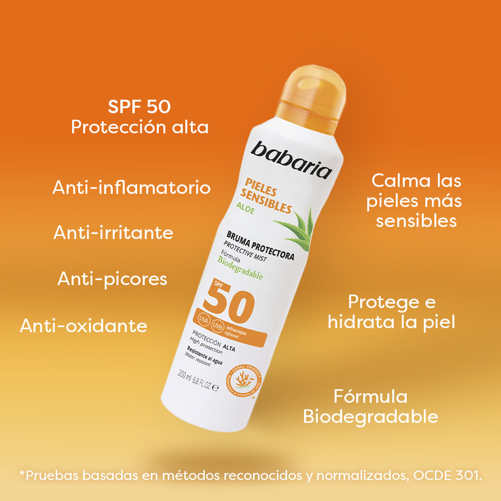 Bruma Protectora Sensibles SPF50