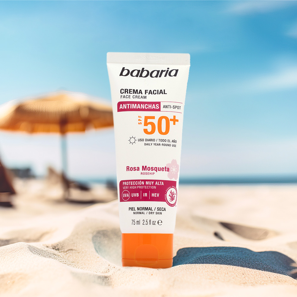 Crema Facial Solar Antimanchas SPF50+