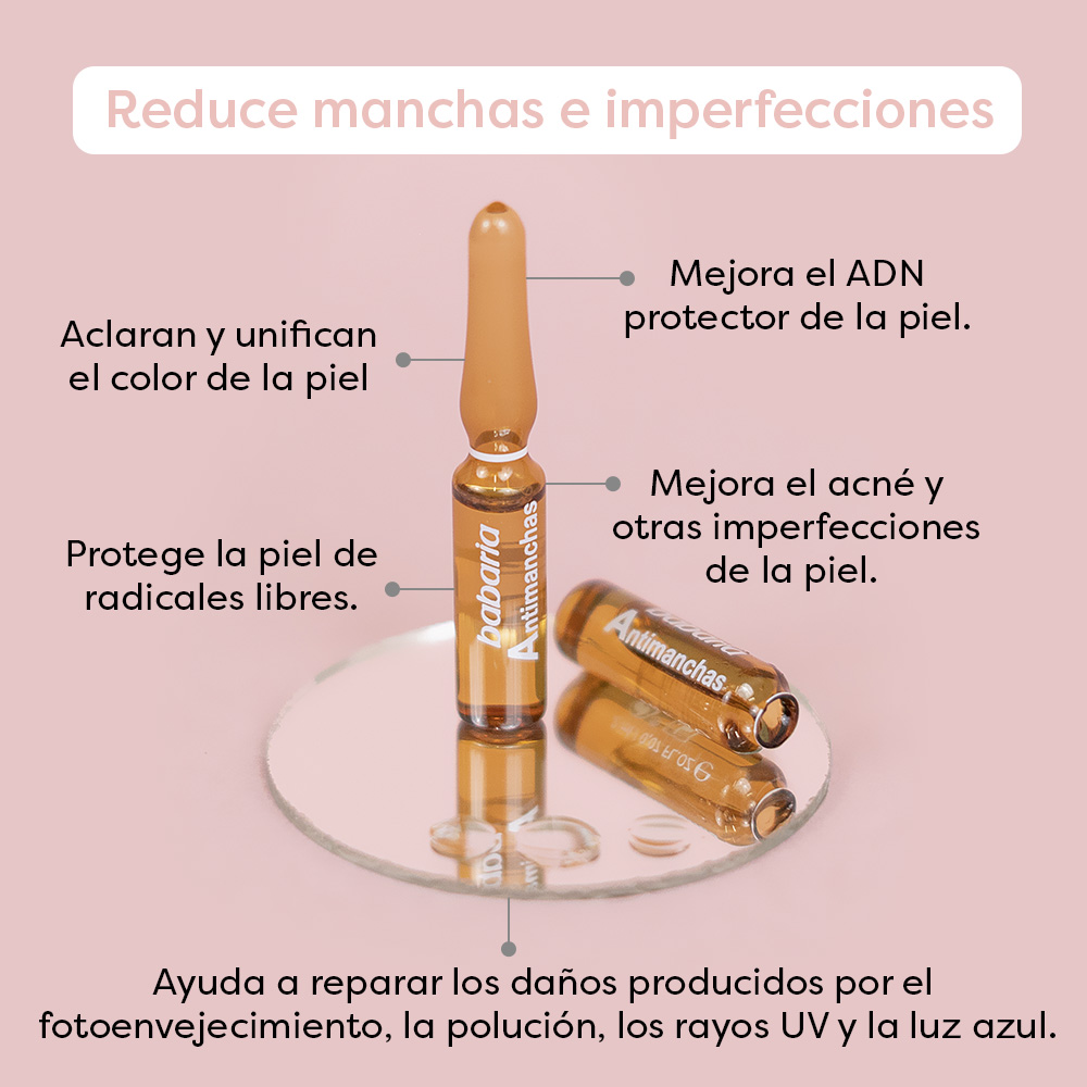 Ampollas Faciales Antimanchas