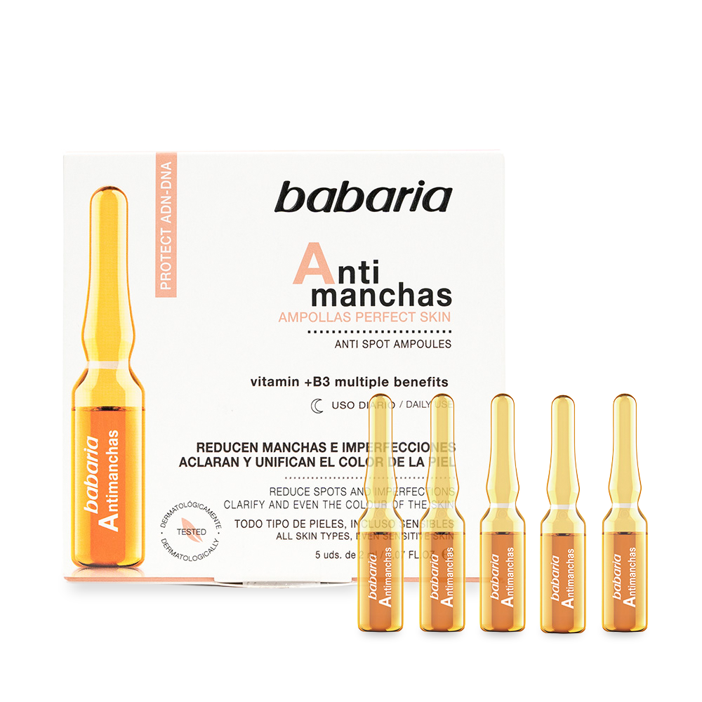 Ampollas Faciales Antimanchas