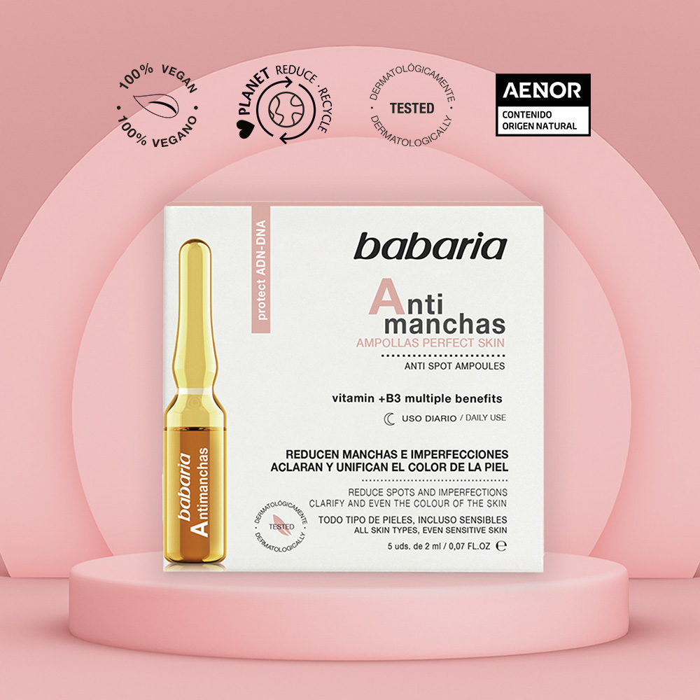 Ampollas Faciales Antimanchas