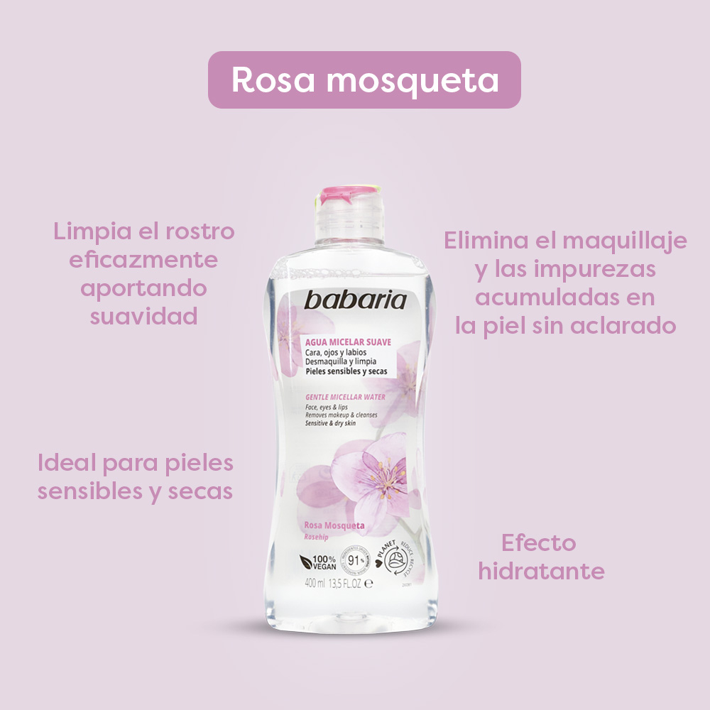 Agua Micelar Suave