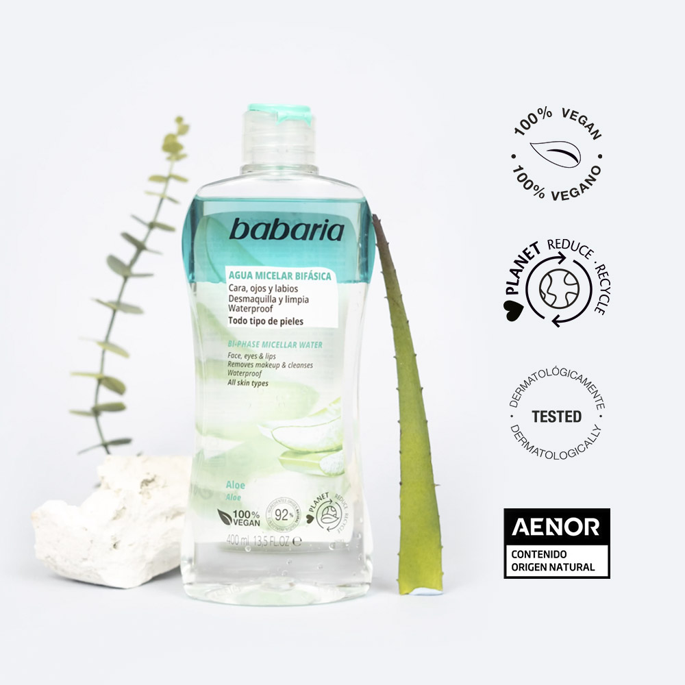 Agua Micelar Bifásica