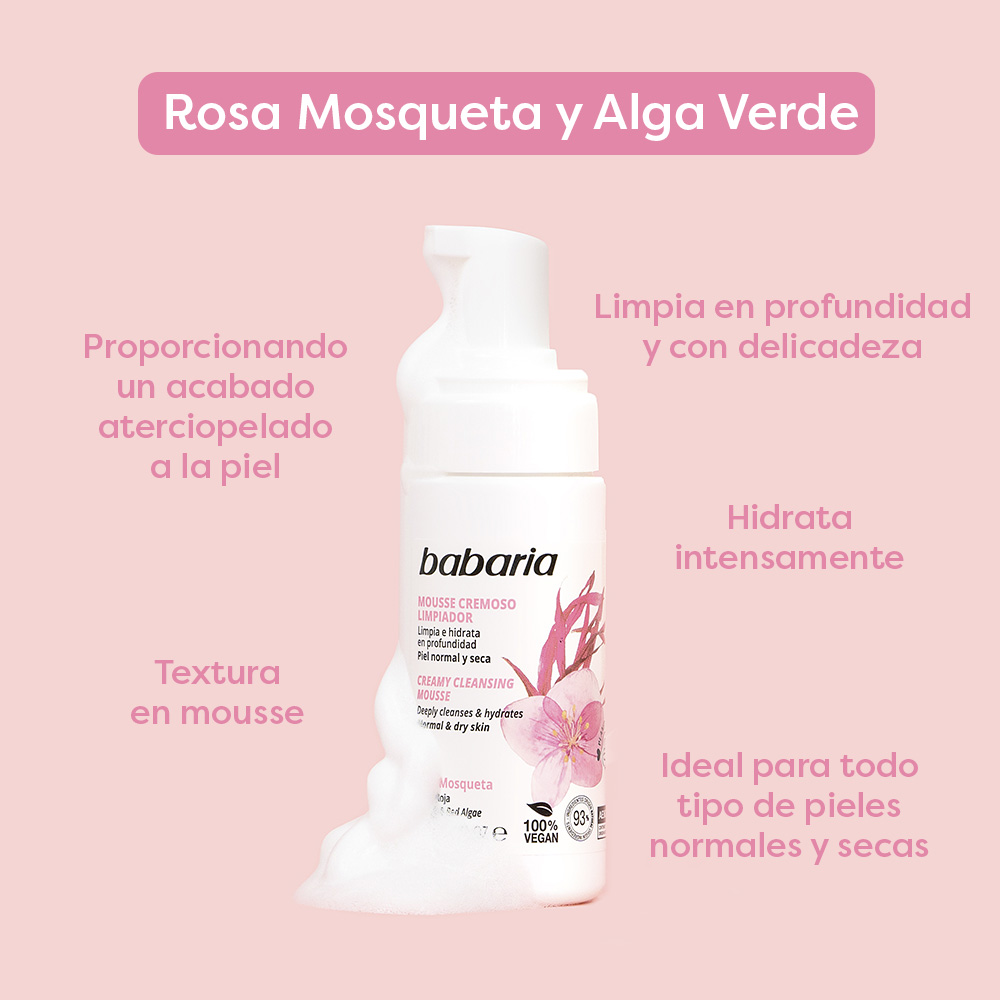 Mousse Cremoso Limpiador