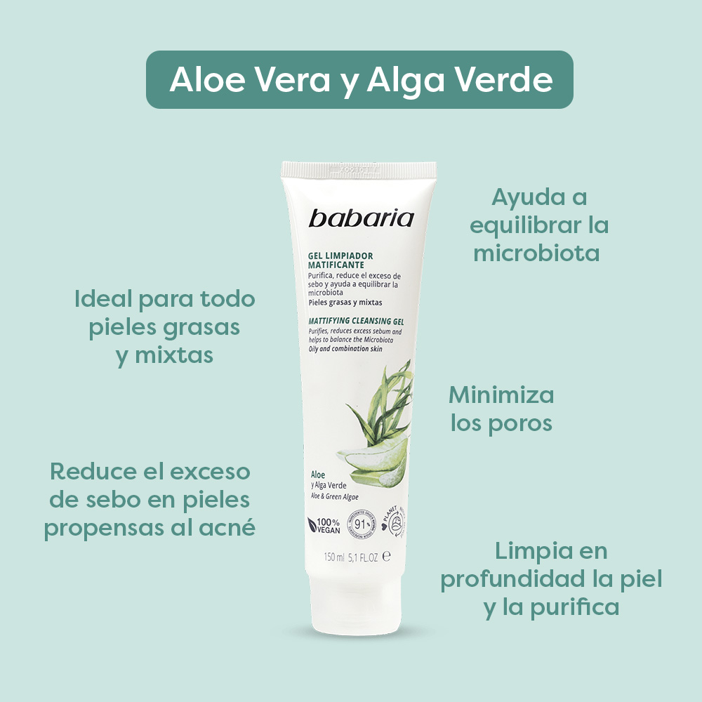Gel Limpiador Matificante