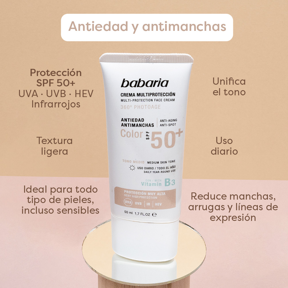 Crema Solar Facial Multiprotección