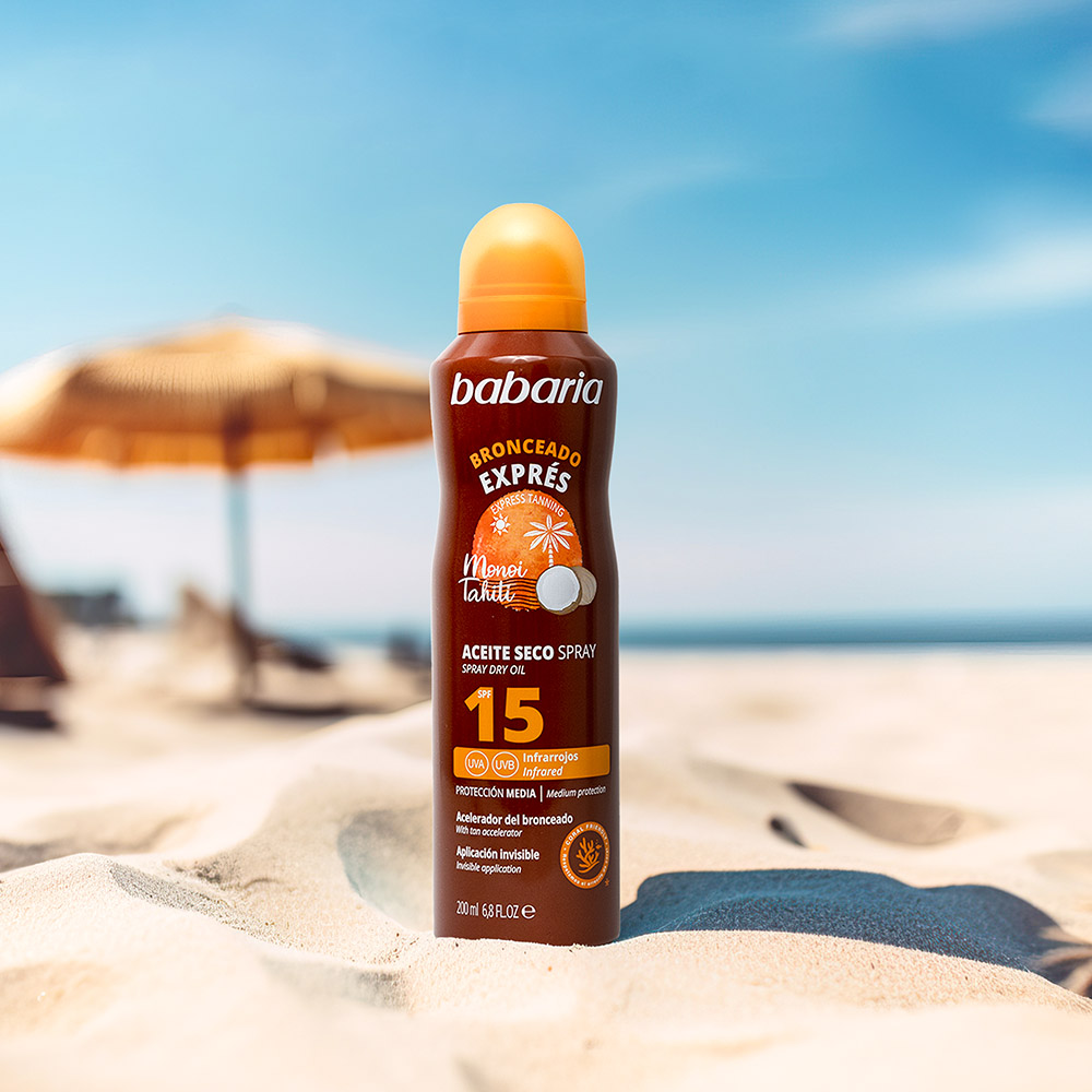 Spray Aceite Seco SPF15
