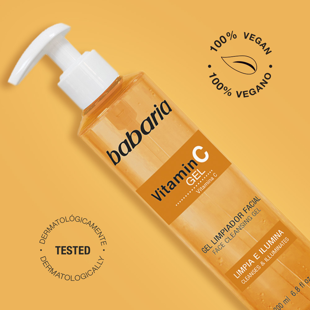 Gel Limpiador Facial Vitamina C