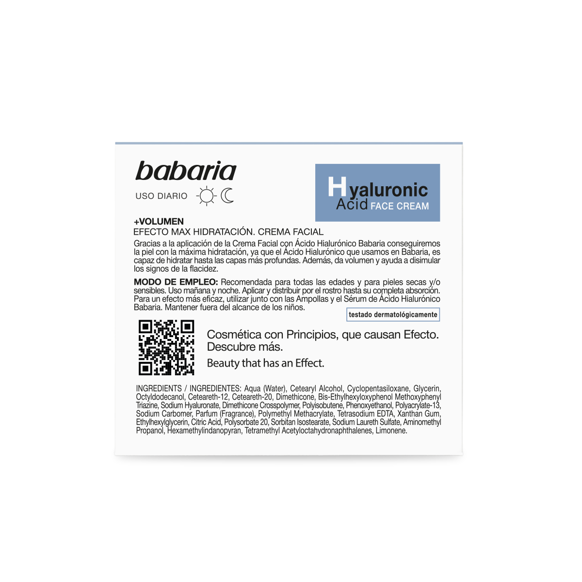 Crema Facial Hyaluronic Acid