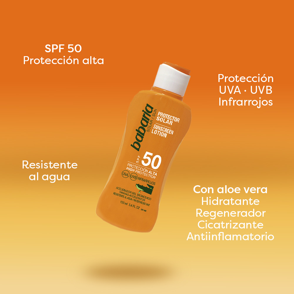 Leche Protectora Solar SPF50