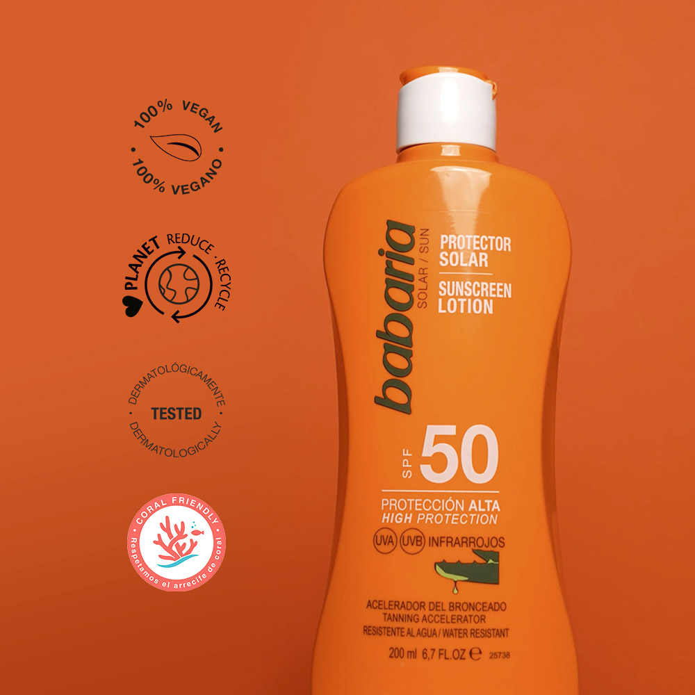 Leche Protectora Solar SPF50