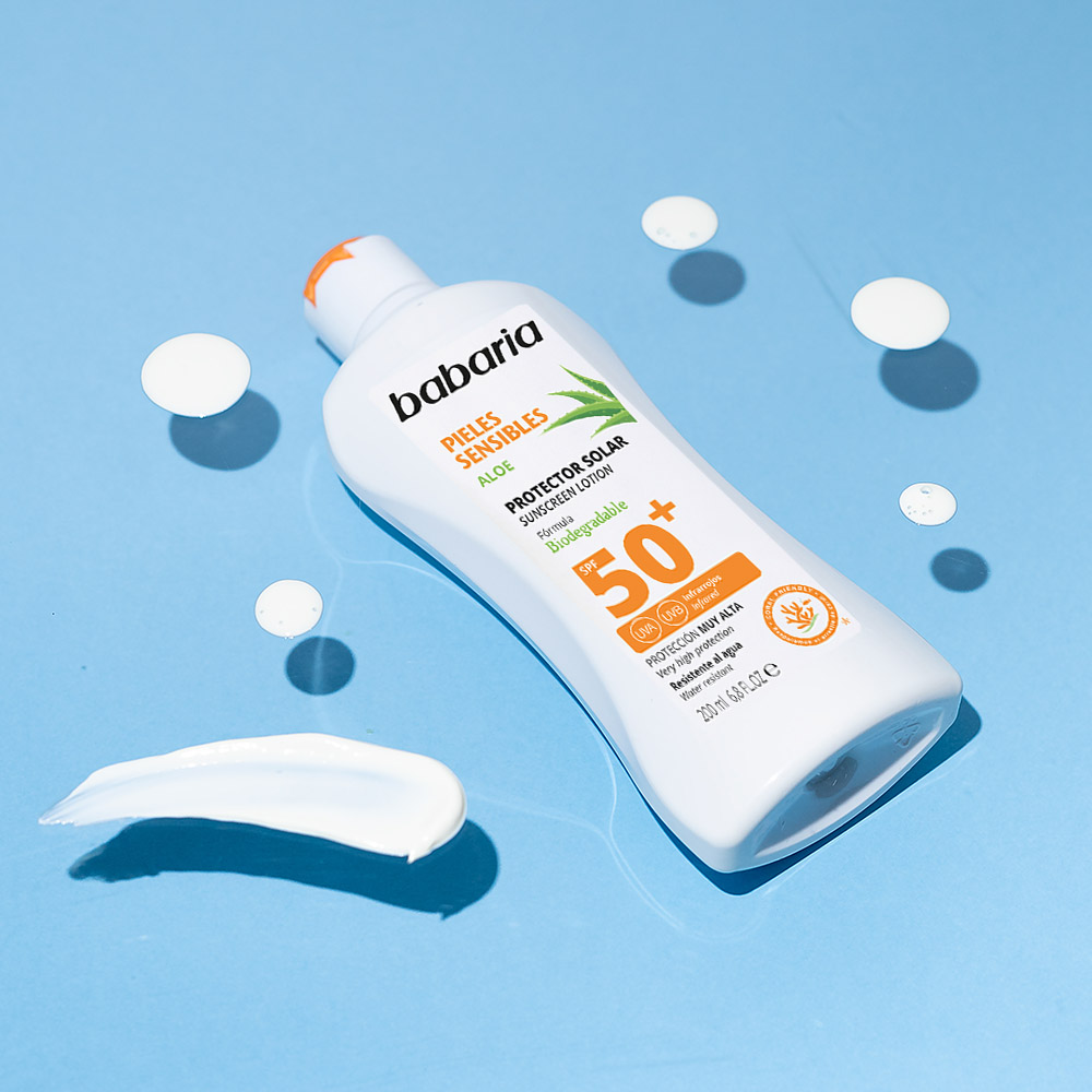 Leche Protectora Sensibles SPF50+