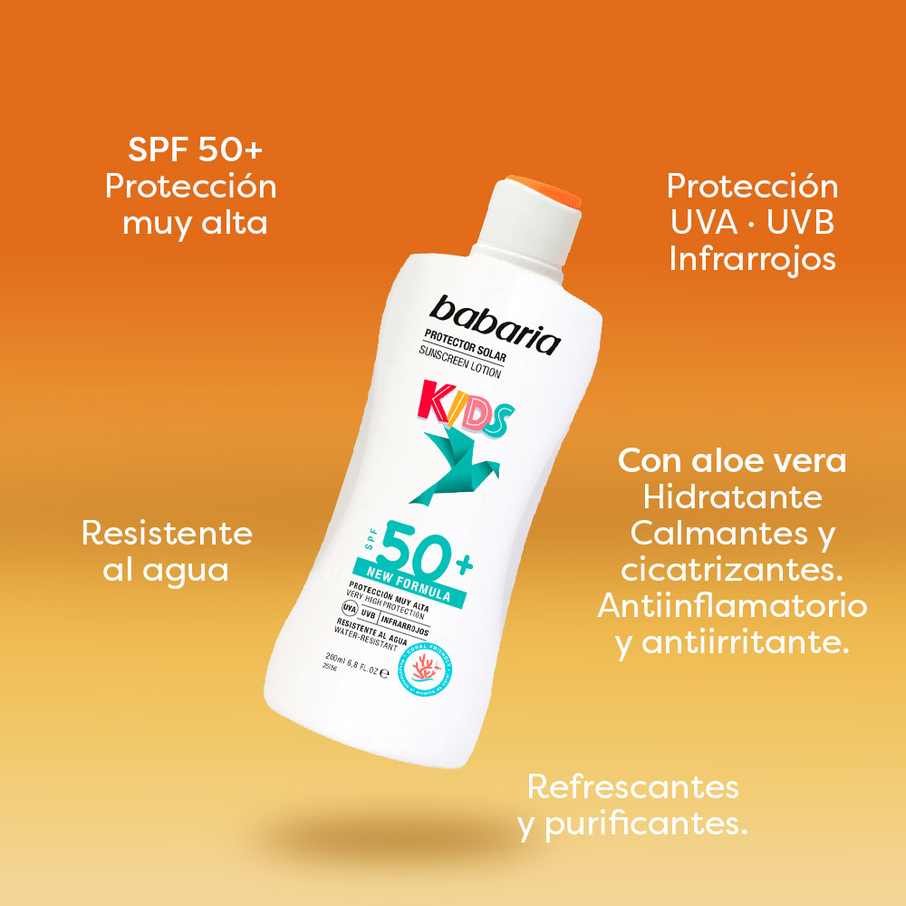 Leche Protectora Kids SPF50+