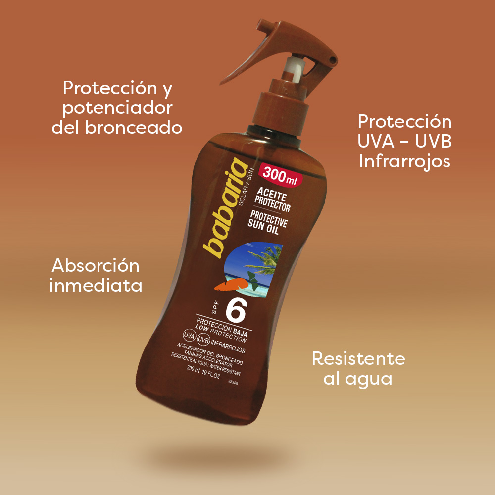 Spray Aceite Protector Zanahoria SPF6