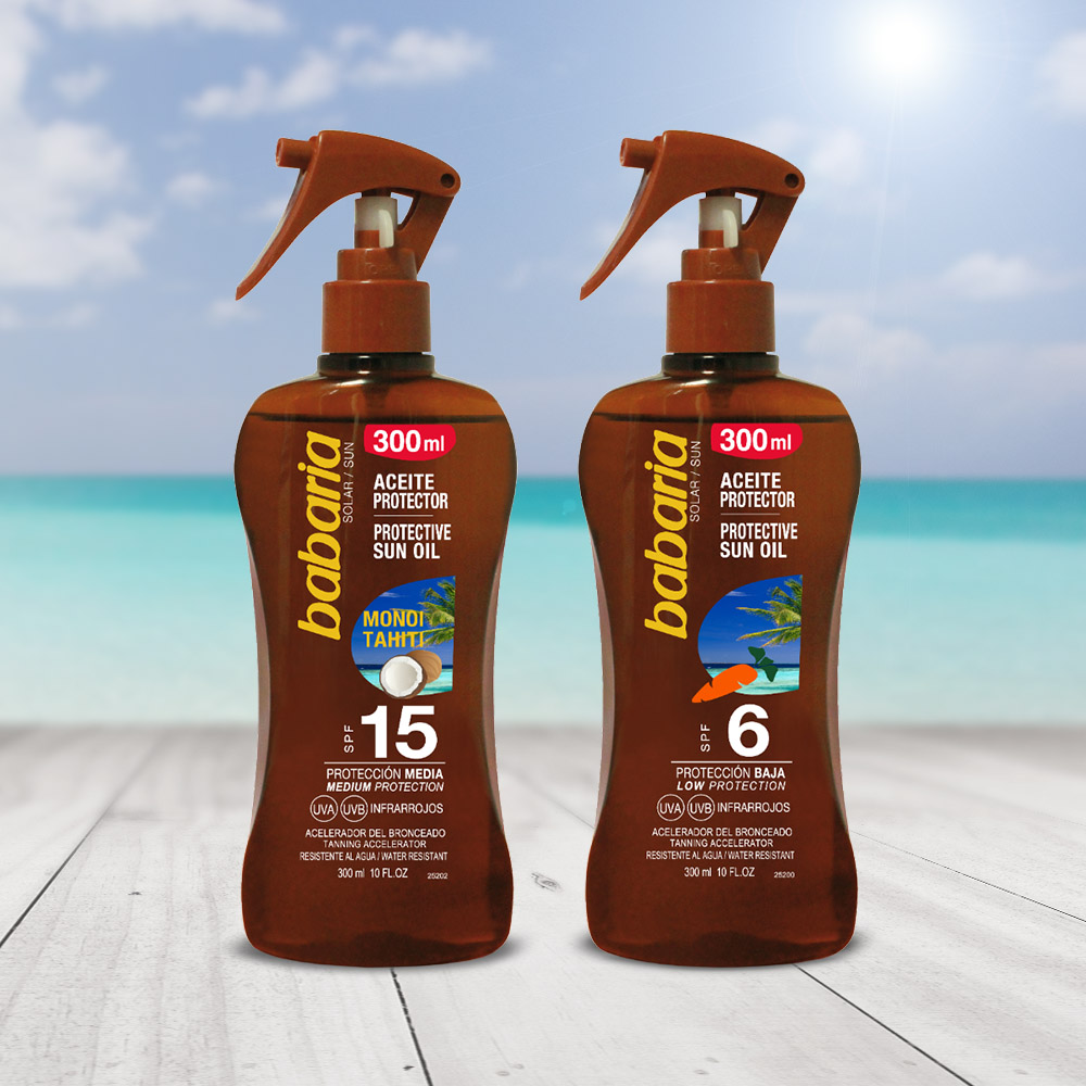 Spray Aceite Protector Monohi Tahiti SPF15