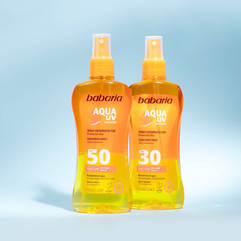Spray Aqua Bifásica SPF50 UV