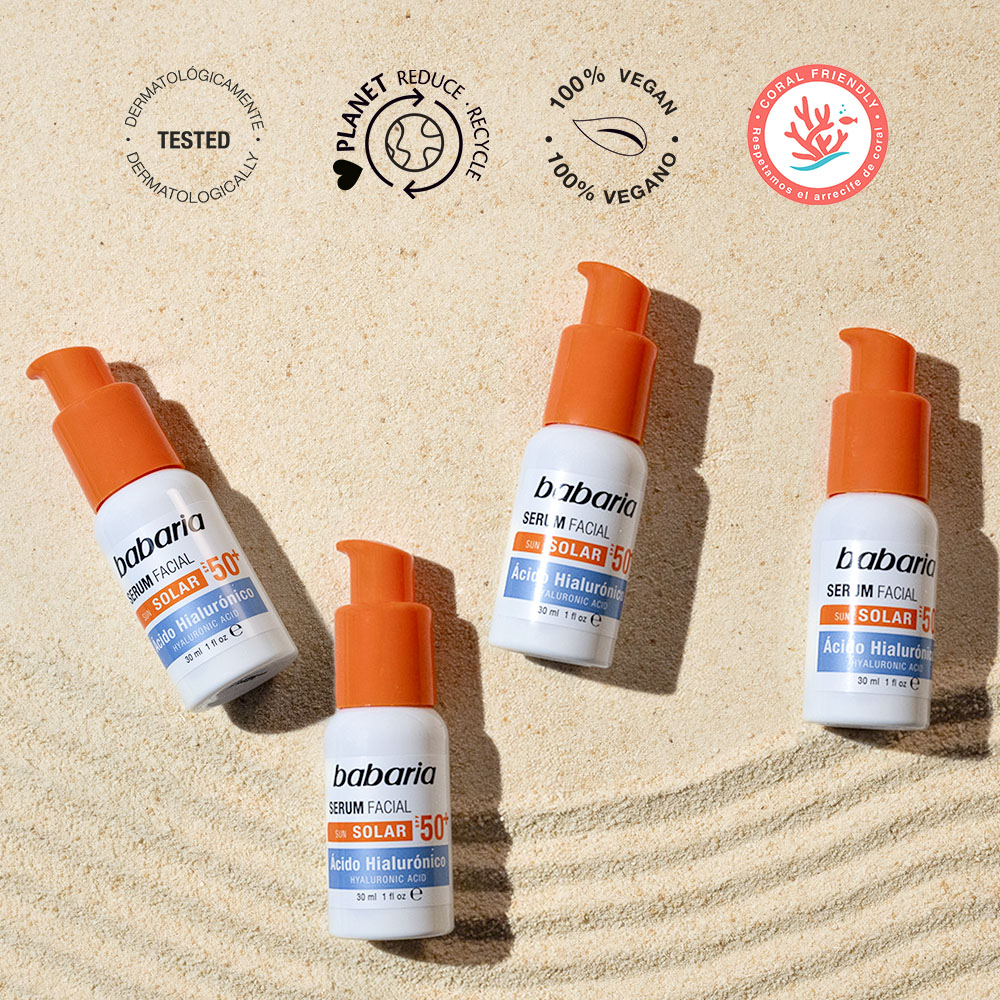 Serum Solar Facial Ácido Hialurónico