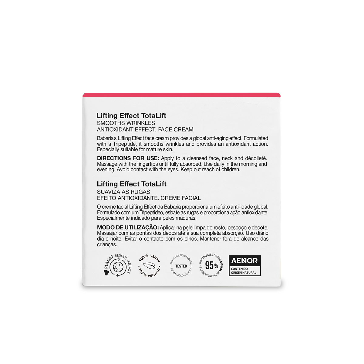 Crema Facial Active Lifting Effect
