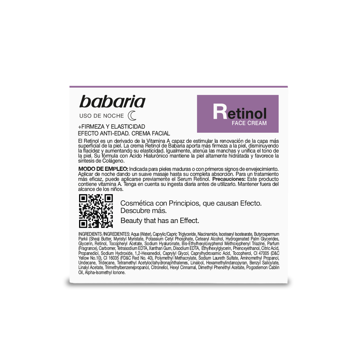 Crema Facial Retinol