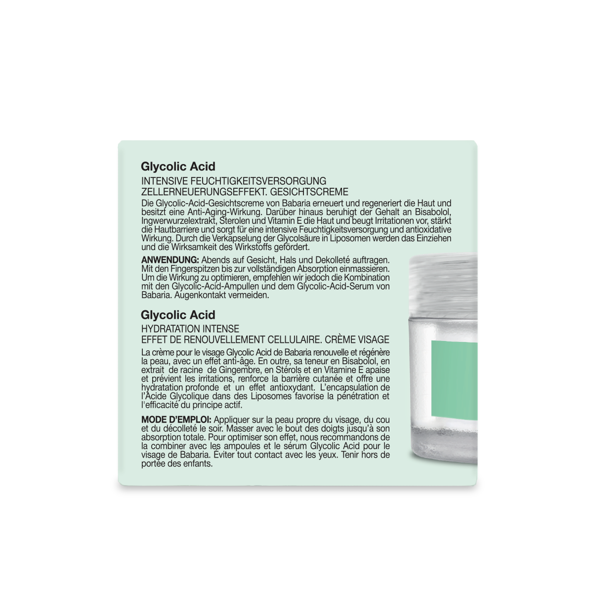 Crema Facial Glicólico