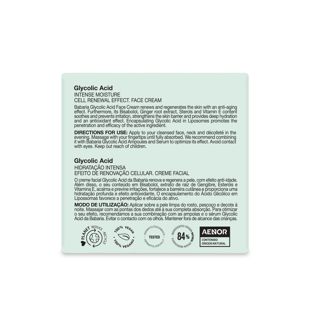 Crema Facial Glicólico