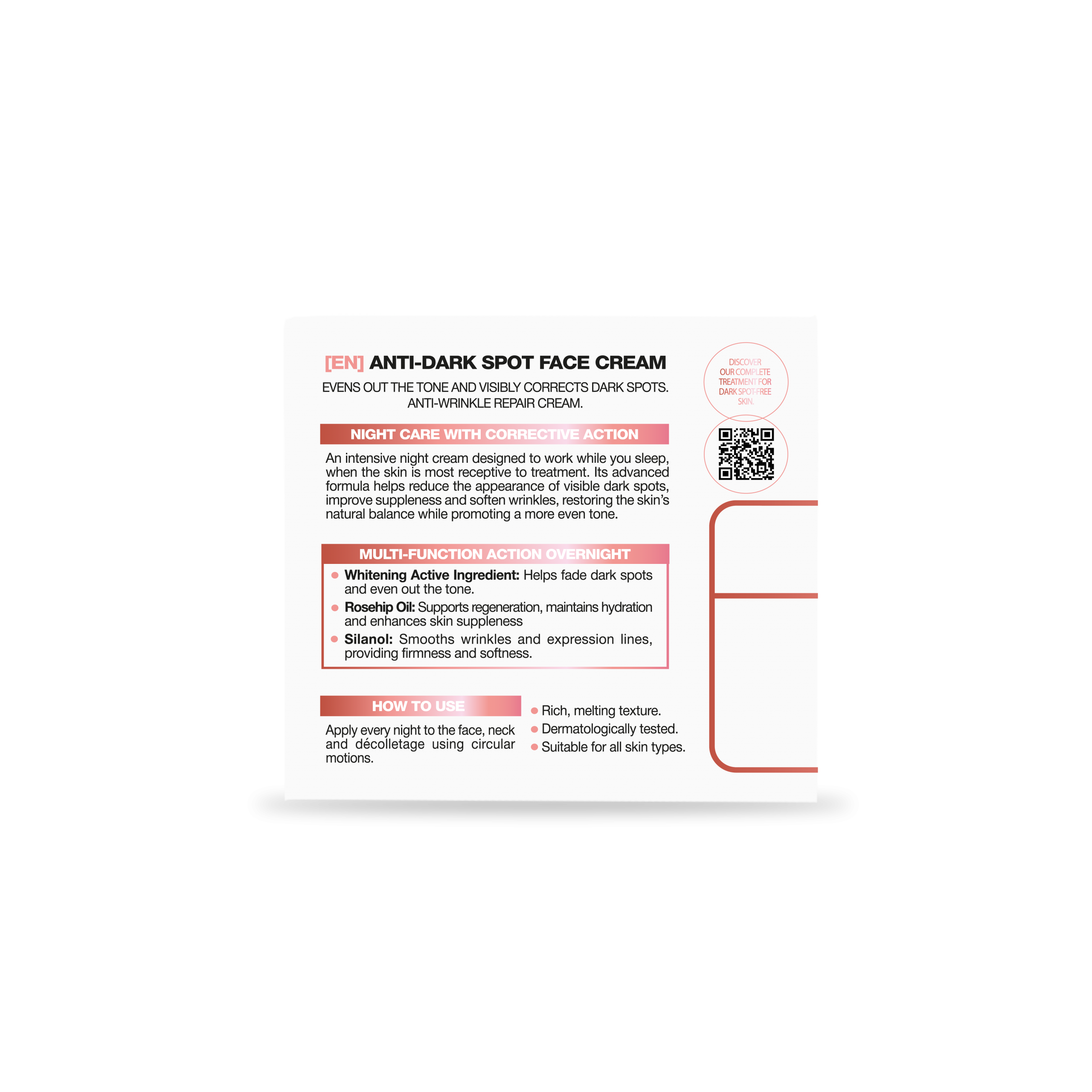 Face Cream Anti-Dark Spot