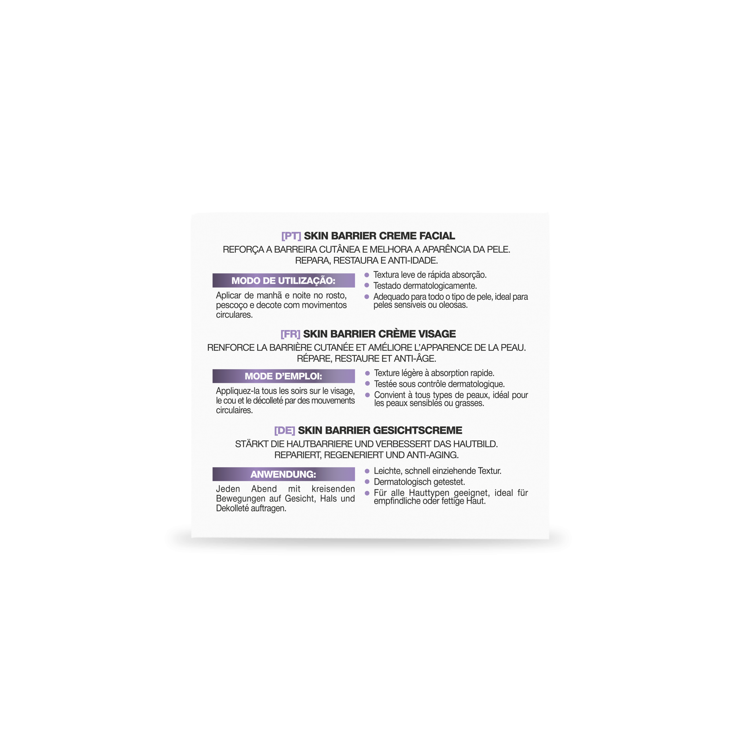 Skin Barrier Facial Cream