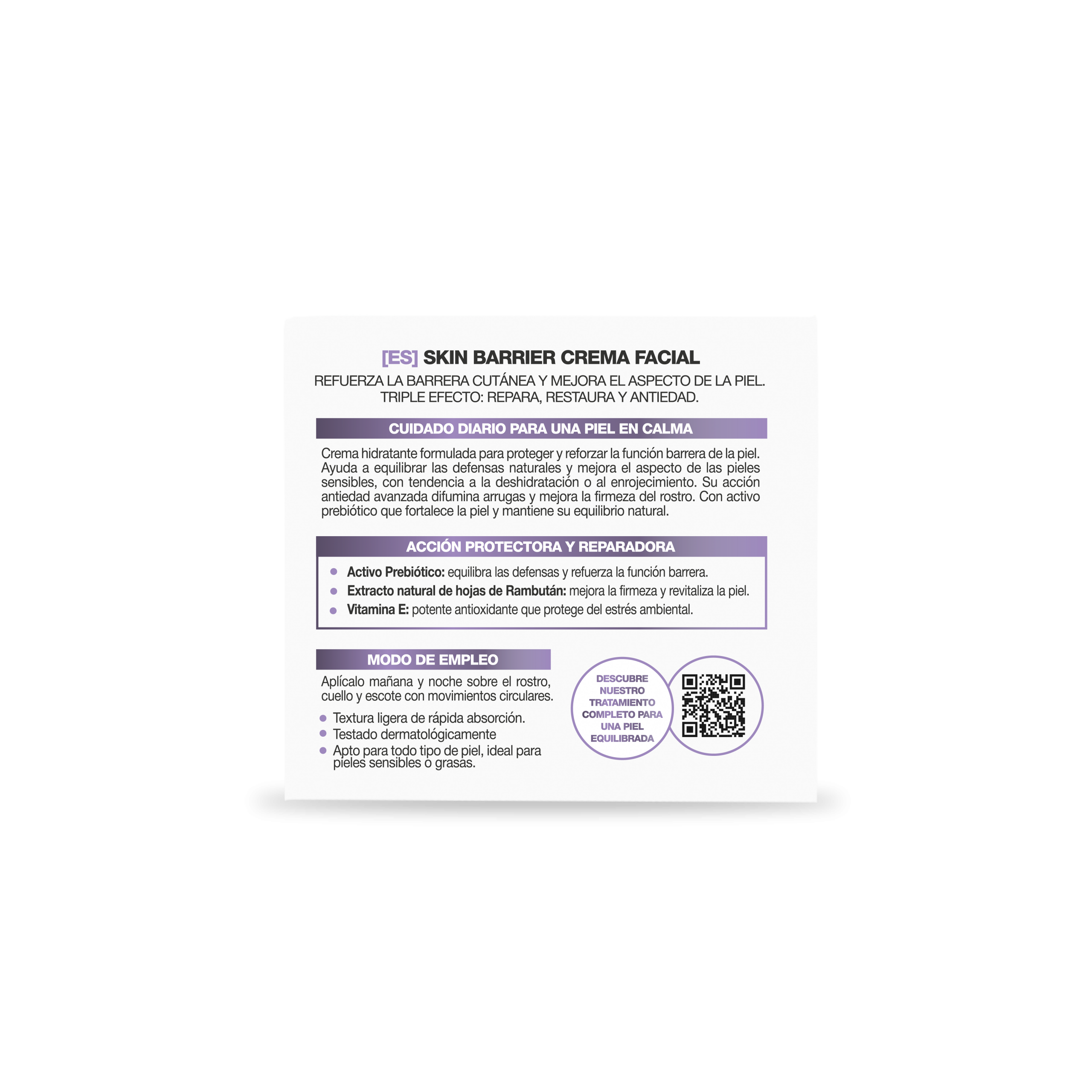 Skin Barrier Facial Cream