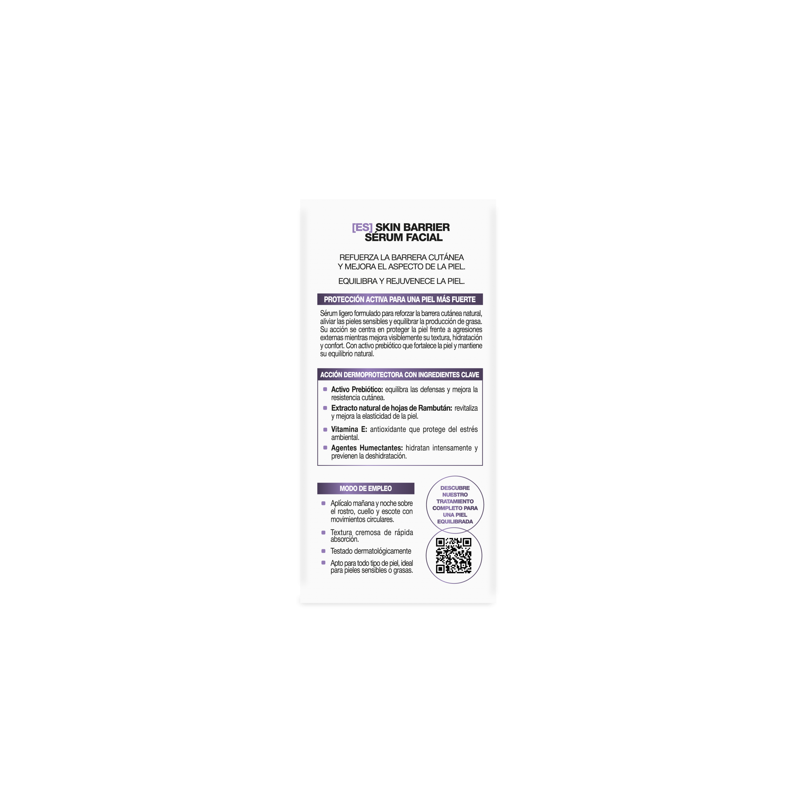 Skin Barrier Facial Serum